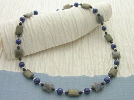 Blue Sea Shimmer Necklace